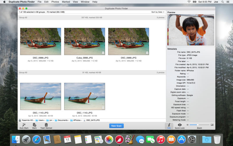 picture duplicate finder mac